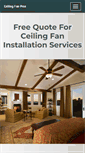 Mobile Screenshot of ceilingfanpros.com